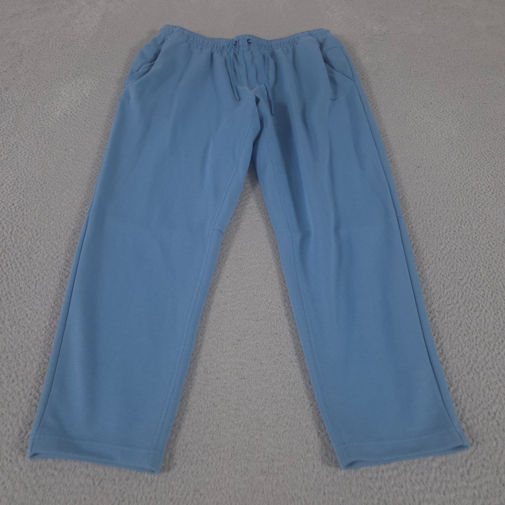 Nike Pants Mens Large Blue Dri-Fit UV Versatile Tapered Leg Activewear Workout